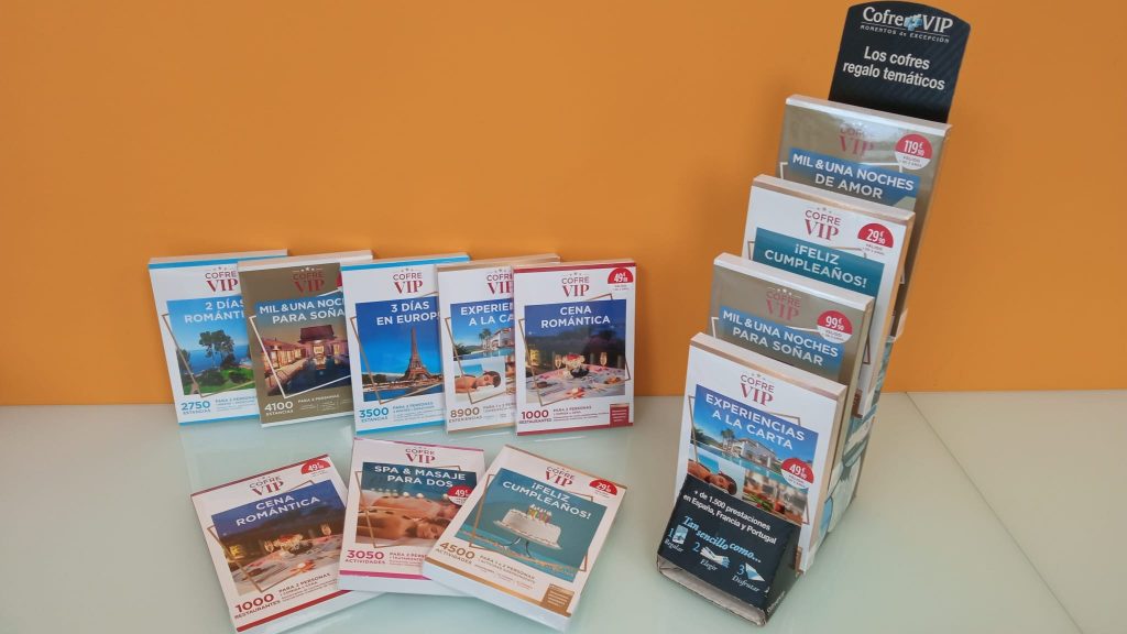 Cofres de experiencias de Nuova travel